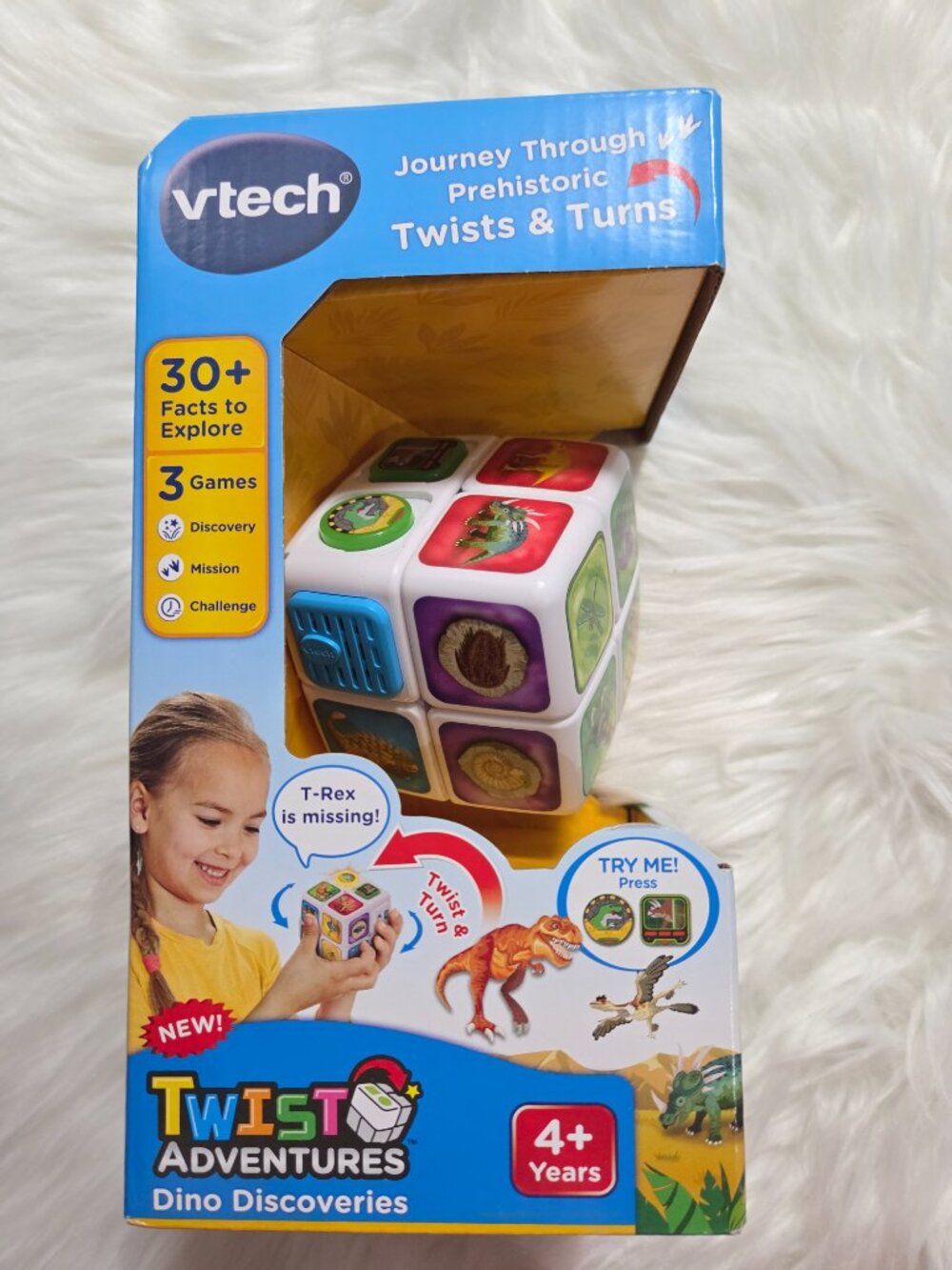 Vtech Dino Discoveries Twist & Turn Cube